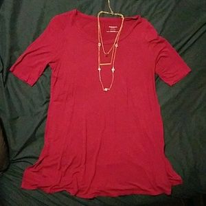 Pink Motherhood Maternity Tunic